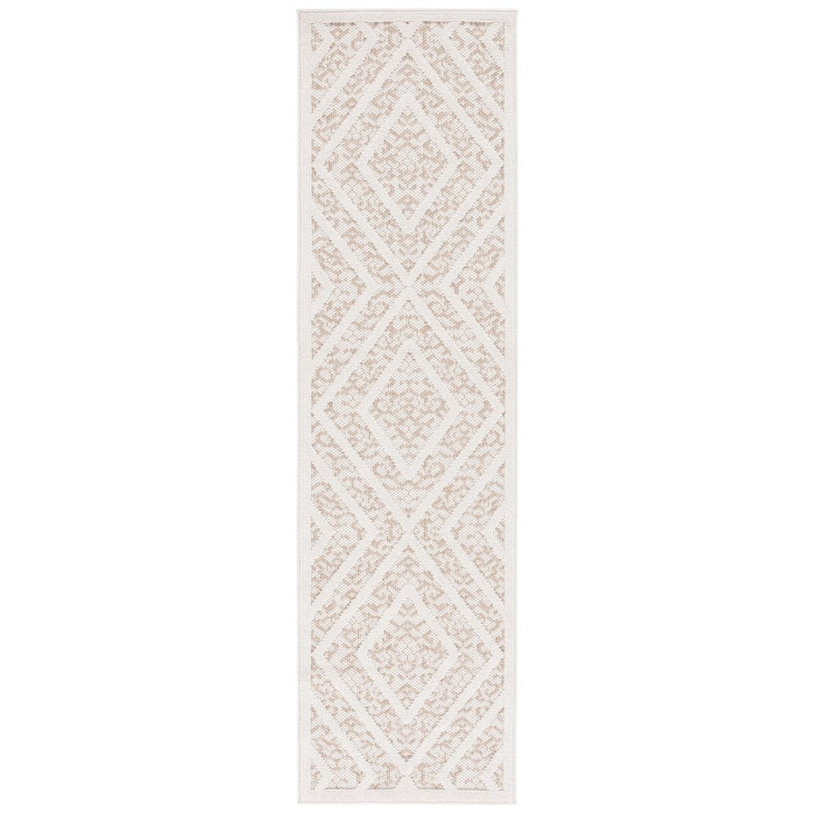 SAFAVIEH MSRO218B Martha Stewart Global Light Beige / Brown Image 1