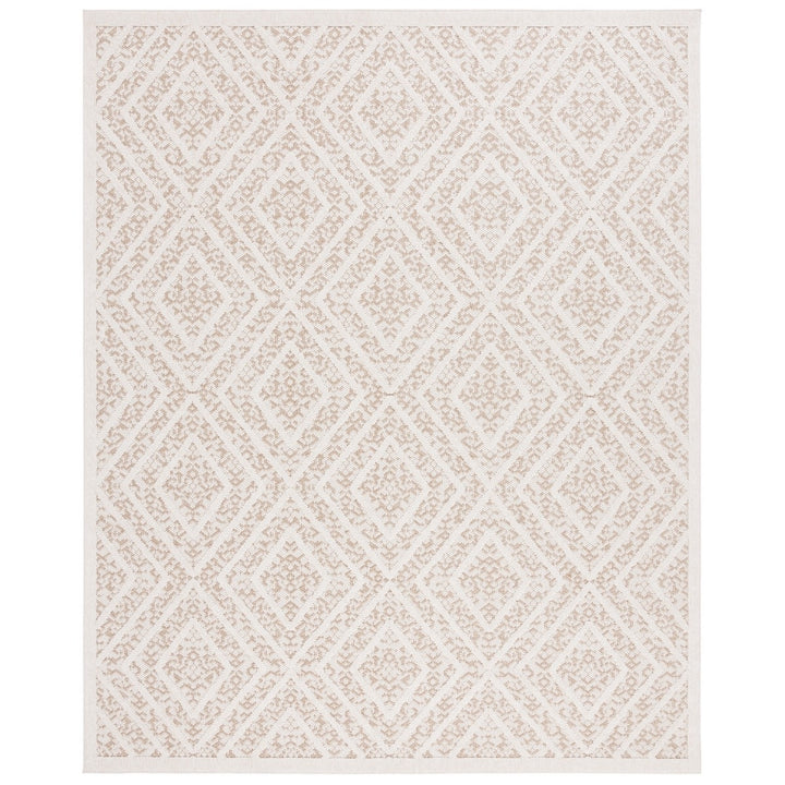 SAFAVIEH MSRO218B Martha Stewart Global Light Beige / Brown Image 2