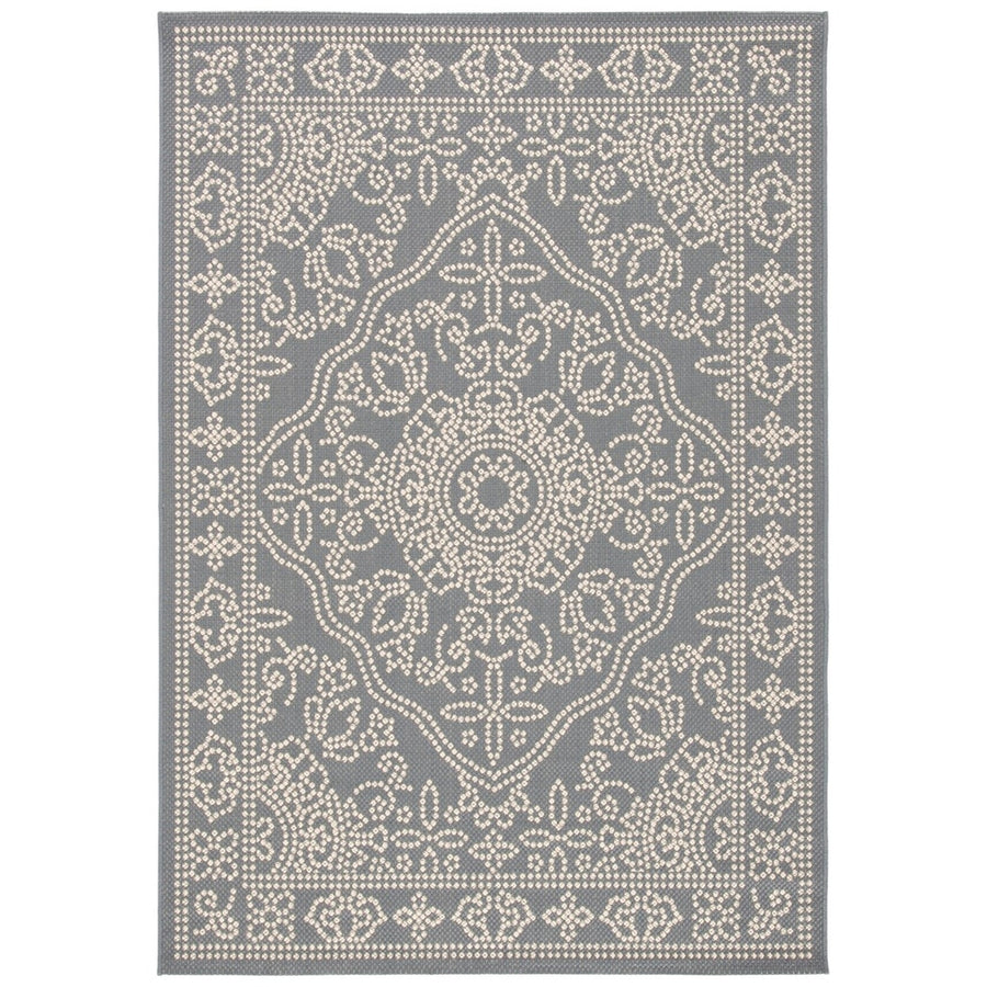 SAFAVIEH Cy6373-527 Courtyard Ivory / Green Image 1