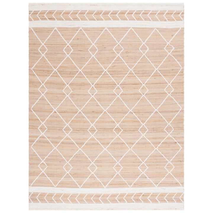 SAFAVIEH NFB277A Natural Fiber Natural / Ivory Image 2