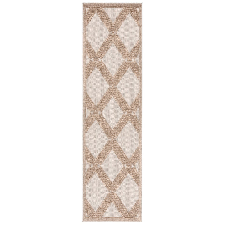 SAFAVIEH MSRO226B Martha Stewart Global Beige / Brown Image 1