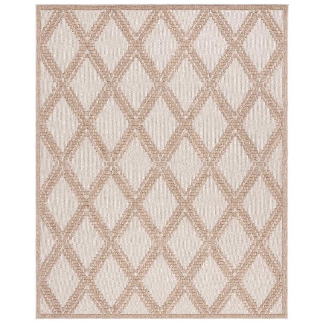 SAFAVIEH MSRO226B Martha Stewart Global Beige / Brown Image 1