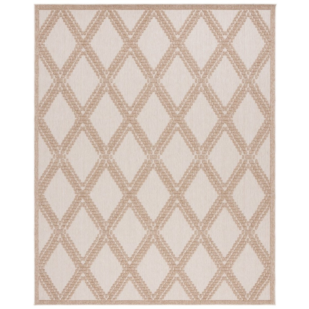 SAFAVIEH MSRO226B Martha Stewart Global Beige / Brown Image 1