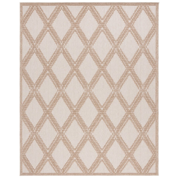 SAFAVIEH MSRO226B Martha Stewart Global Beige / Brown Image 1