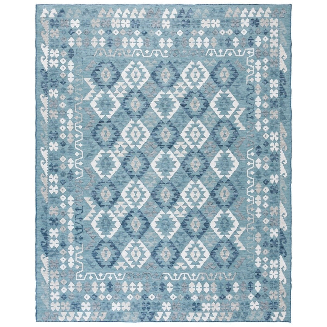 SAFAVIEH SUN622F Sunrise Grey / Blue Ivory Image 1