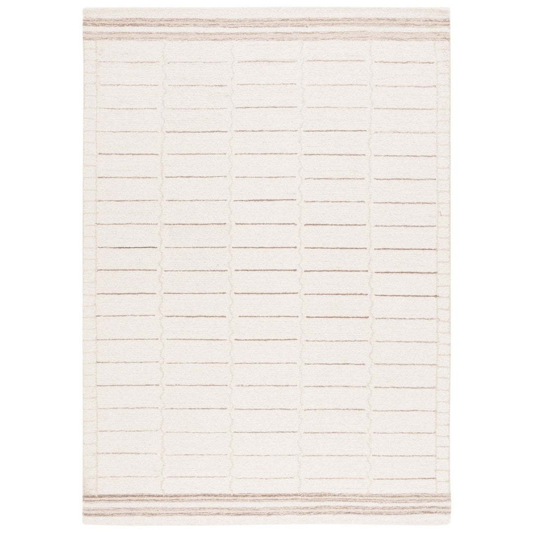 SAFAVIEH Met626A Metro Ivory / Brown Image 1