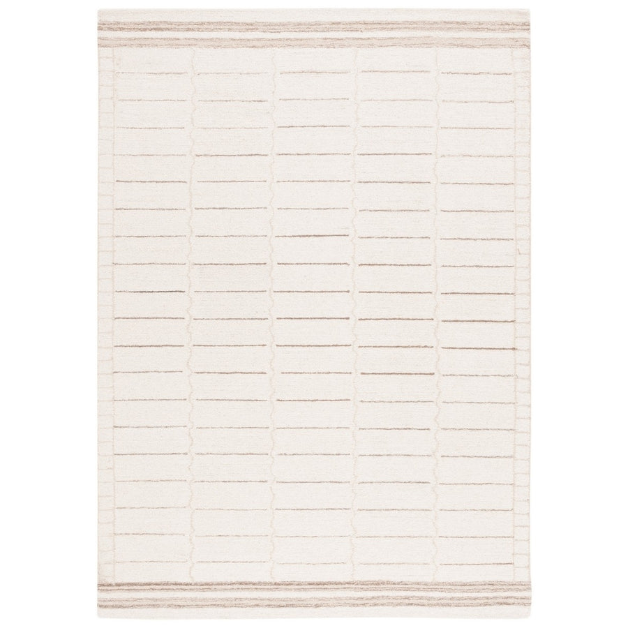 SAFAVIEH Met626A Metro Ivory / Brown Image 1