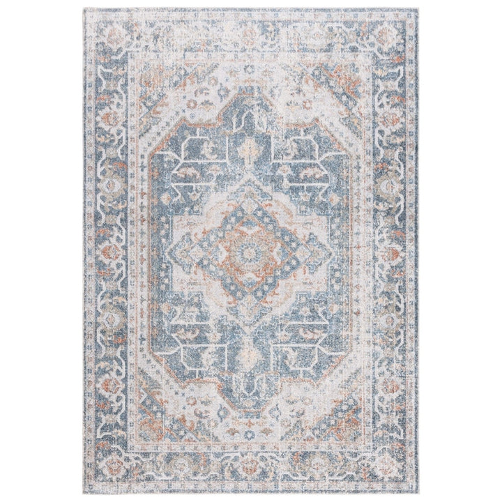 SAFAVIEH BAL854G Baltimore Light Grey / Blue Image 1