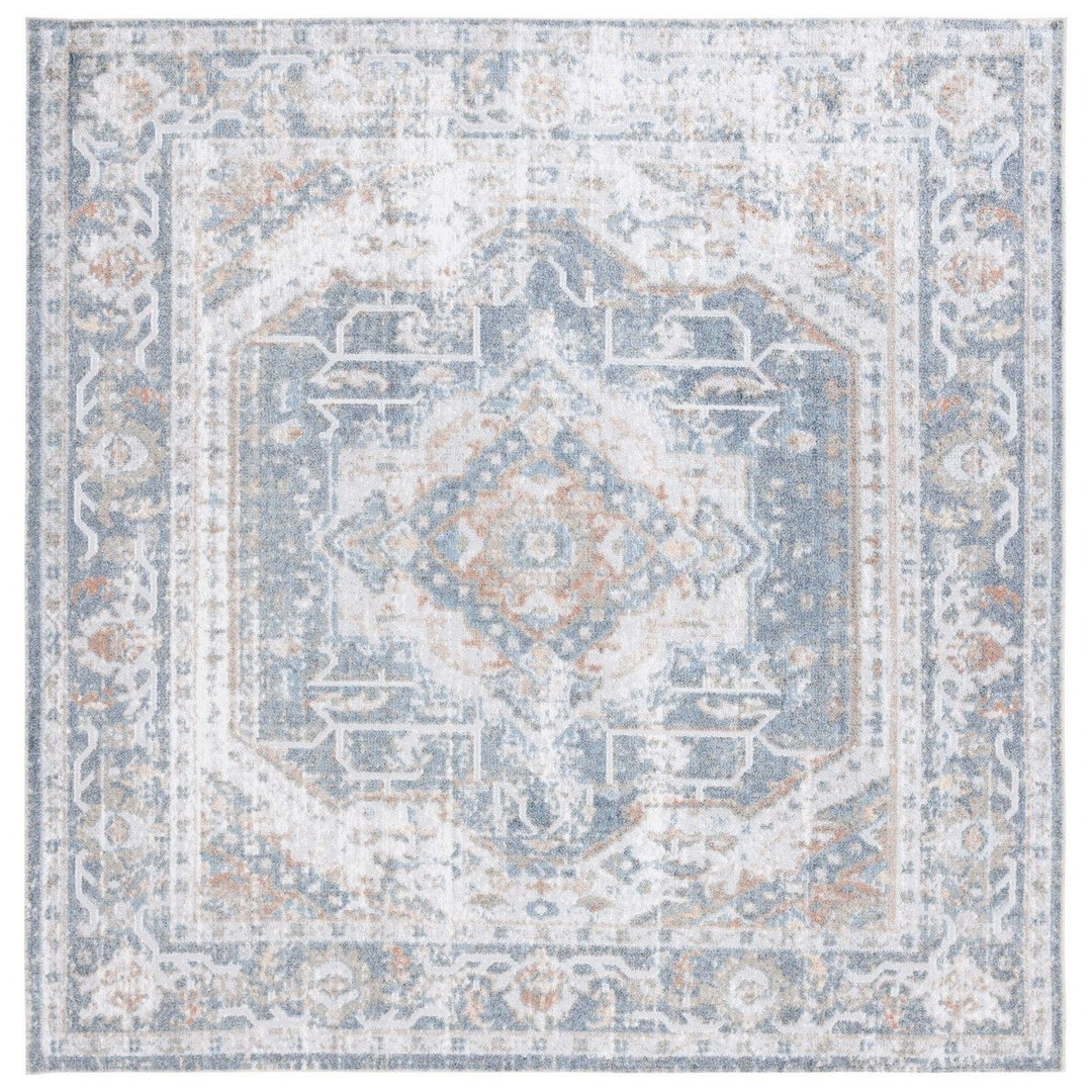 SAFAVIEH BAL854G Baltimore Light Grey / Blue Image 1