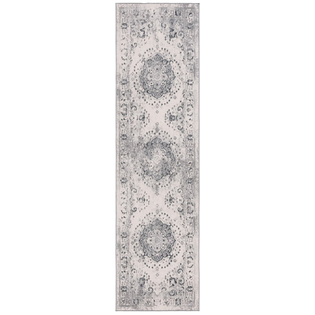 SAFAVIEH ODY856F Odyssey Grey / Ivory Image 1