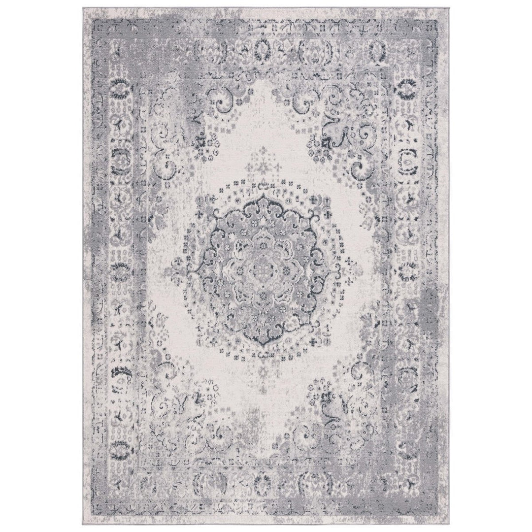 SAFAVIEH ODY856F Odyssey Grey / Ivory Image 1