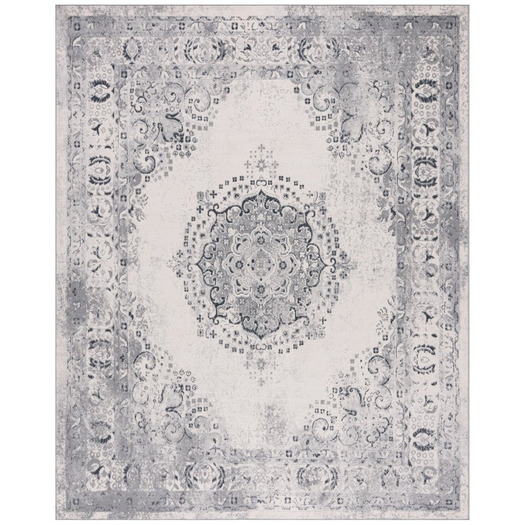 SAFAVIEH ODY856F Odyssey Grey / Ivory Image 4