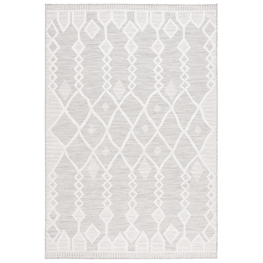 SAFAVIEH Cbn412F Cabana Grey / Ivory Image 1