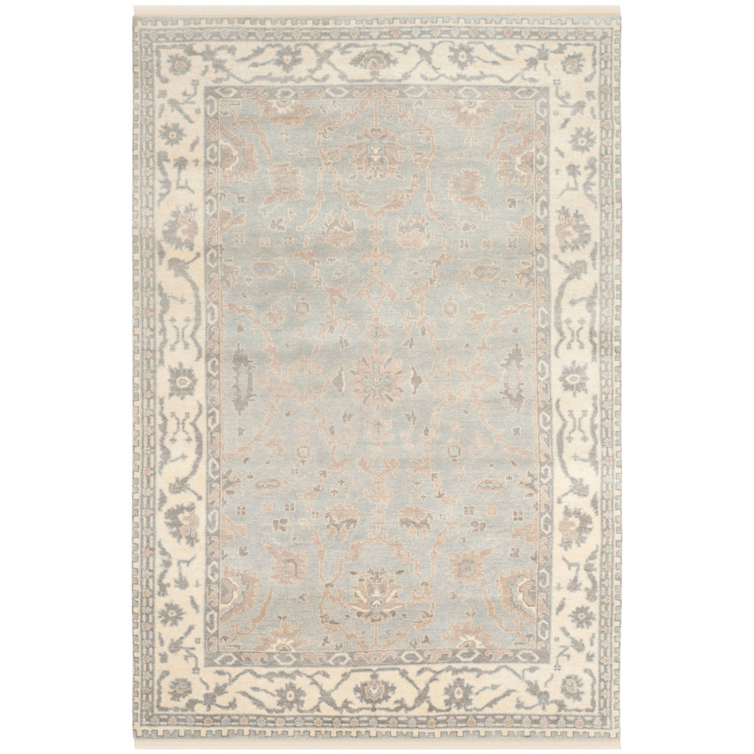 SAFAVIEH Osh231A Oushak Blue / Ivory Image 1