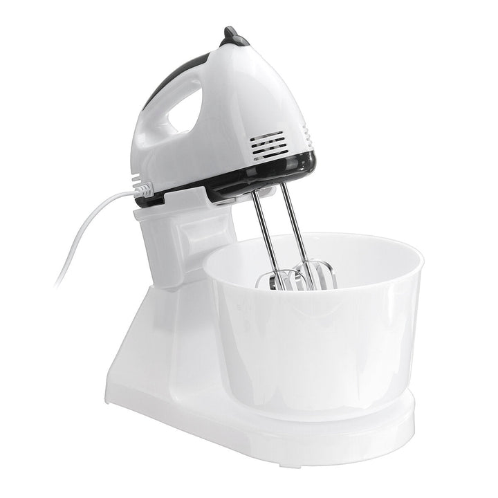 100W Kitchen Electric Hand Mixer with 7 Speeds and Turbo Mode Whisk with Egg Beater Dough Hook Image 3