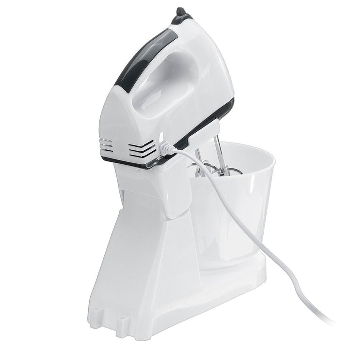 100W Kitchen Electric Hand Mixer with 7 Speeds and Turbo Mode Whisk with Egg Beater Dough Hook Image 4