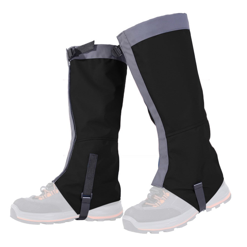 1 Pair Waterproof Leg Gaiters Women Men Boot Legging Gaiter Cover Leg Protection Guard for Skiing Hiking Climbing Image 1