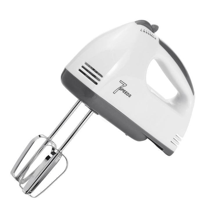 100W Kitchen Electric Hand Mixer with 7 Speeds Whisk with Egg Beater Dough Hook Low Noise Image 1