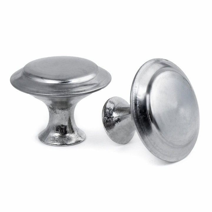 10Pcs Stainless Steel Door Knobs Wardrobe Cupboard Cabinet Kitchen Handle Pulls Image 2