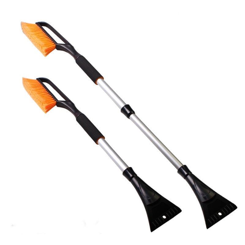 102cm Multifunction Retractable Snow Brush with Ice Scraper Garden Car Snow Removaling Shovel Tool Image 1