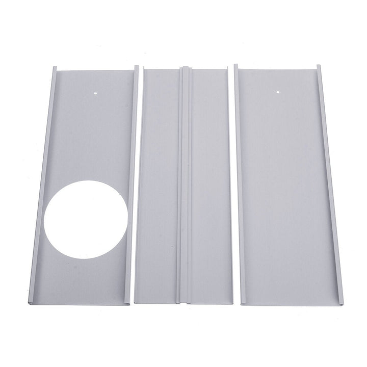 120cm 3pcs Window Slide Kit Adjustable Plate Air Conditioner Wind Shield For Portable Air Conditioner DTTT Image 1