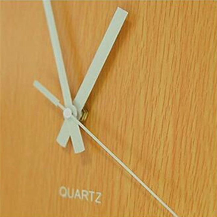 12 Glow In The Dark Mute Wood Wall Clock For Home Living Room Outdoor Gifts Image 10