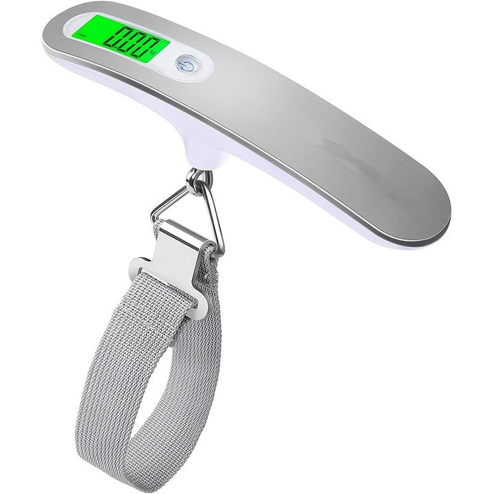 110lb,50kg Digital Portable Luggage Hanging Suitcase Scale with 4 Units Image 1