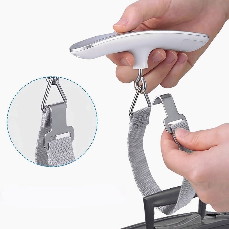 110lb,50kg Digital Portable Luggage Hanging Suitcase Scale with 4 Units Image 2