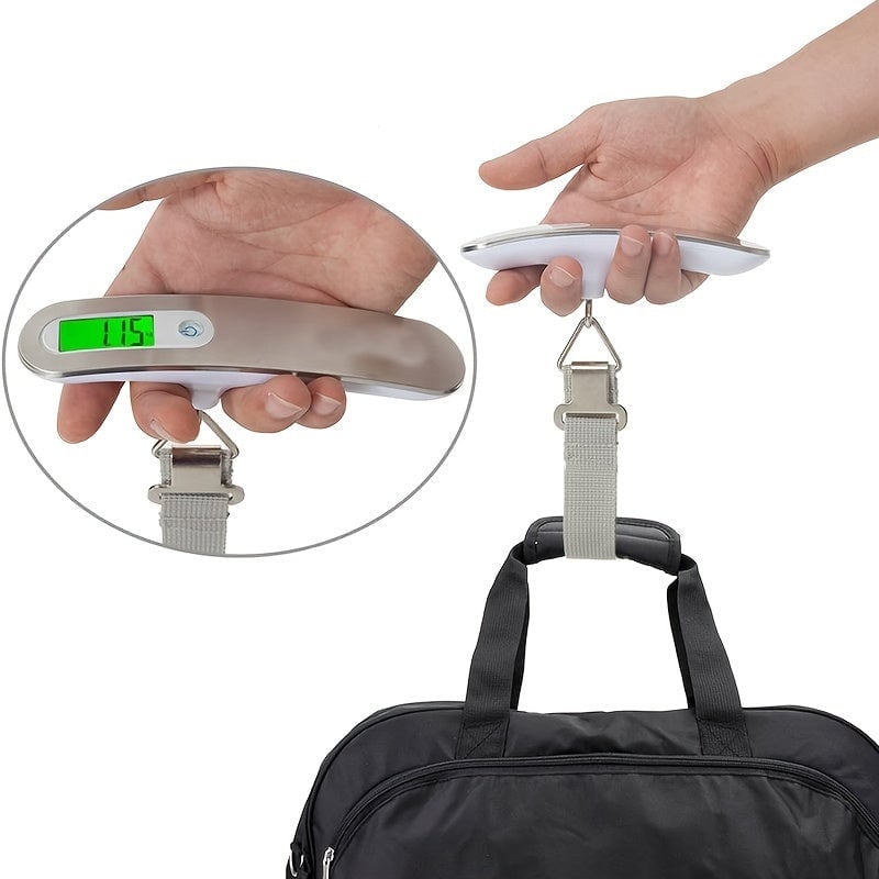 110lb,50kg Digital Portable Luggage Hanging Suitcase Scale with 4 Units Image 3