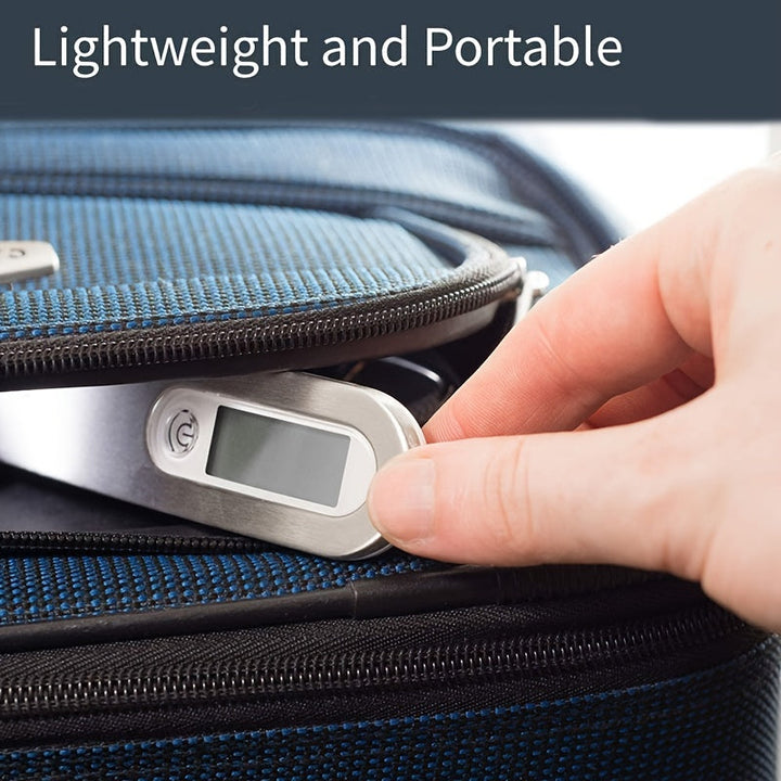 110lb,50kg Digital Portable Luggage Hanging Suitcase Scale with 4 Units Image 5