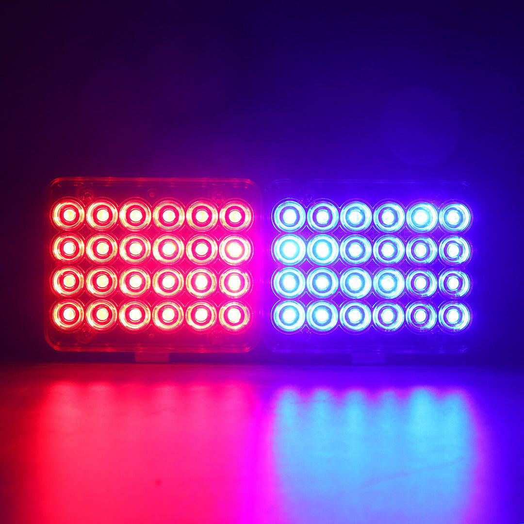 12V LED Recovery Light Bar Car Amber Emergency Flashing Strobe Beacon Truck Lamp Image 8