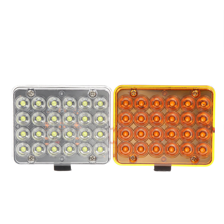 12V LED Recovery Light Bar Car Amber Emergency Flashing Strobe Beacon Truck Lamp Image 11