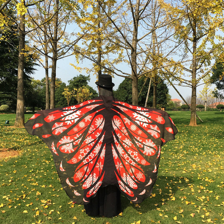 135x200cm Butterfly Bohemian Chiffon Beach Towel Women Shawl Skirt Bath Towel Tapestry Image 4