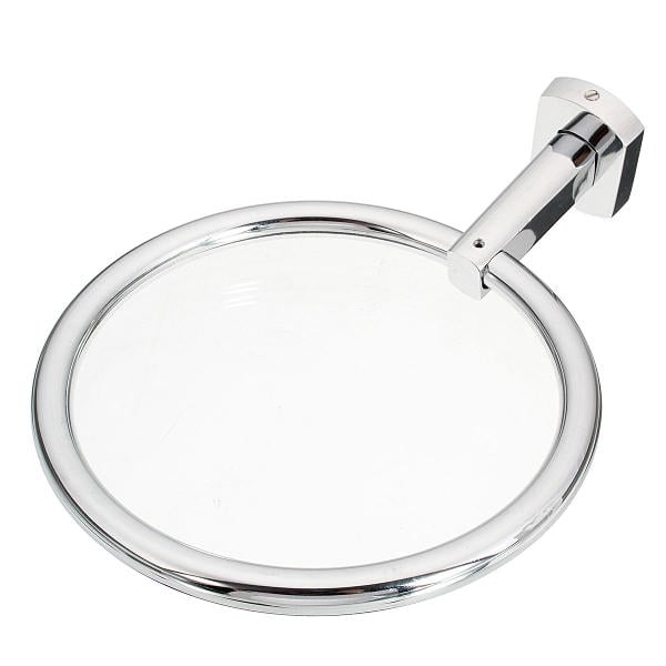 12CM Silver Wall Mounted Chrome Towel Ring Hand Rack Holder Image 8