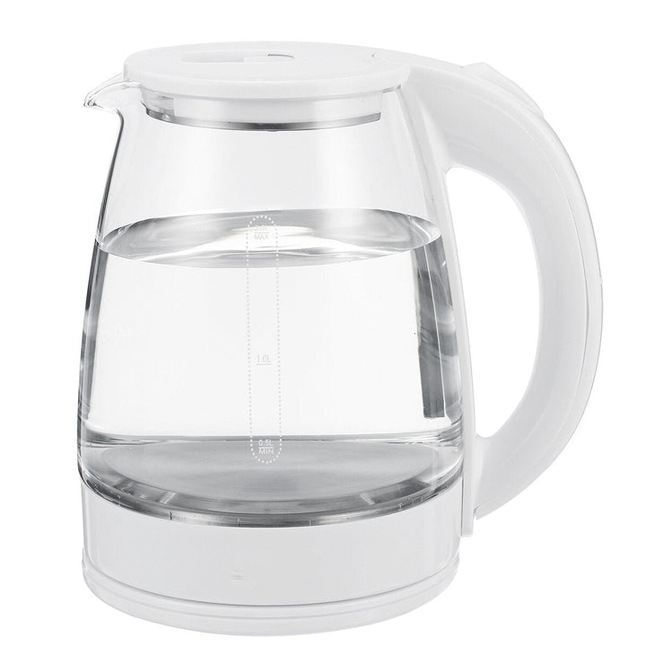 1500W 2L Electric Kettle Stainless Steel Portable Glass Kettle with Blue Light Glass Water Pot Home Boiler Kitchen Water Image 10