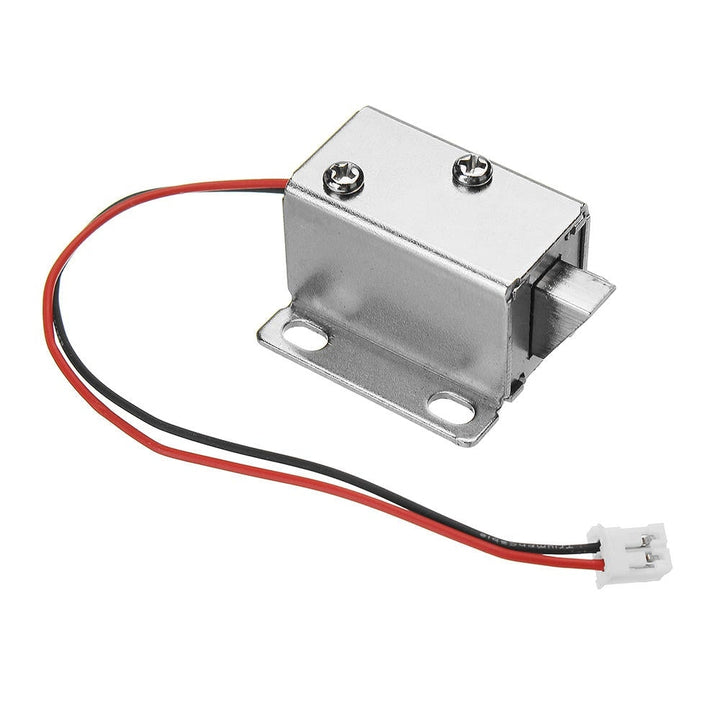 12V DC 0.43A Cabinet Electric Lock Assembly Solenoid Drawer Door 27x29x18mm Image 3