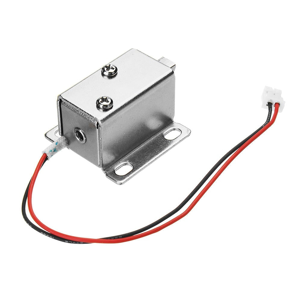 12V DC 0.43A Cabinet Electric Lock Assembly Solenoid Drawer Door 27x29x18mm Image 4