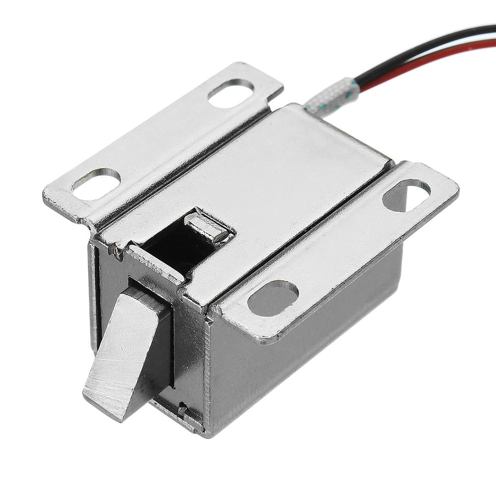 12V DC 0.43A Cabinet Electric Lock Assembly Solenoid Drawer Door 27x29x18mm Image 5