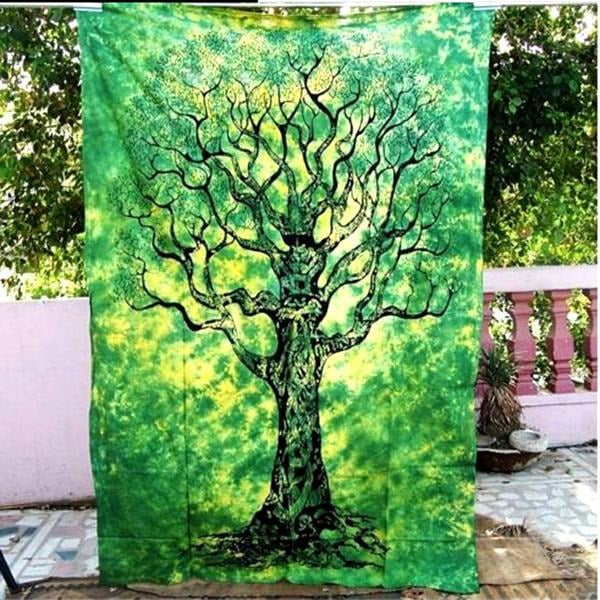 150x210cm Bohemian Style Polyester Fiber Beach Towel Mat Tapestry Mandala Rectangle Bed Sheet Image 3