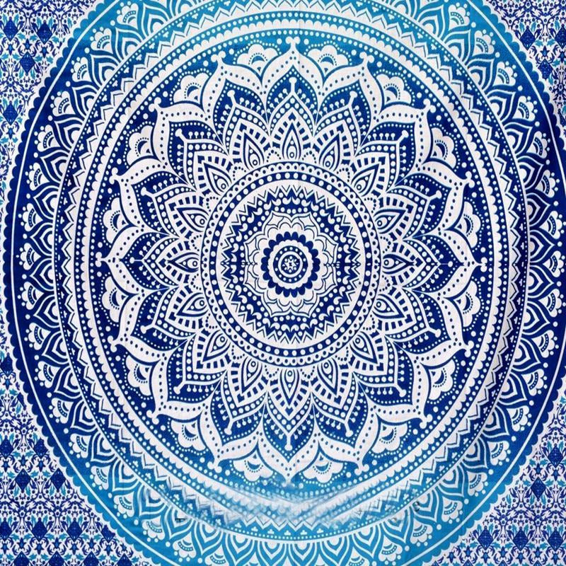 150x210cm Bohemian Style Polyester Fiber Beach Towel Mat Tapestry Mandala Rectangle Bed Sheet Image 9