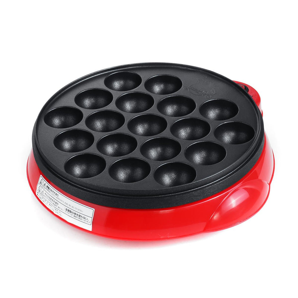 18 Holes Electric Octopus Ball Grill Takoyaki Baking Mould Machine Mini Electric Chibi Maruko Grill Pan Image 2