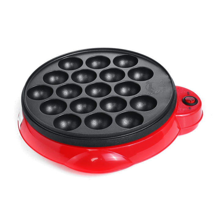 18 Holes Electric Octopus Ball Grill Takoyaki Baking Mould Machine Mini Electric Chibi Maruko Grill Pan Image 3