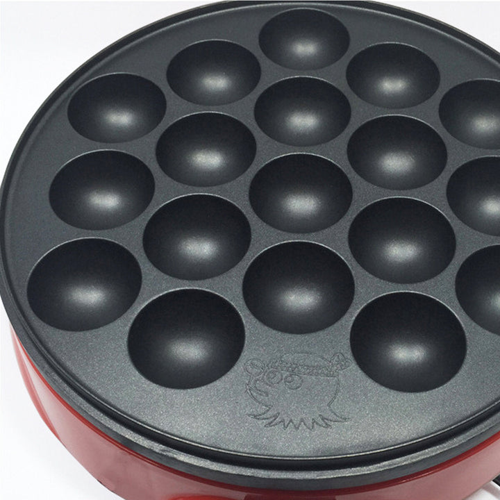 18 Holes Grill Pan Cooking Plate Stove Machine Octopus 650W 220V Kitchen Cooking Machine Image 3