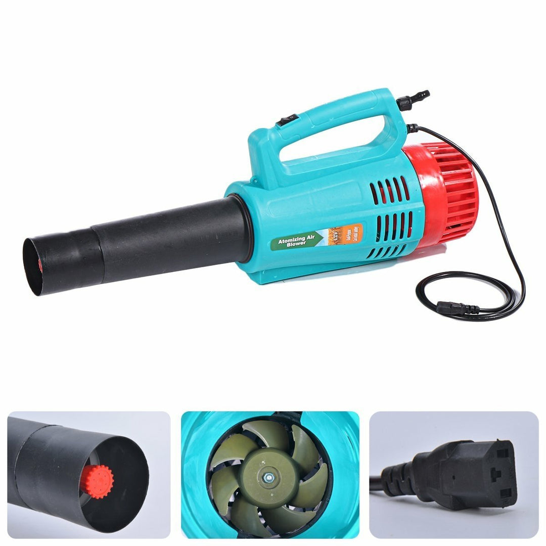 12V Portable Electric Mist Sprayer Atomizing Blower High Pressure Disinfection Image 7