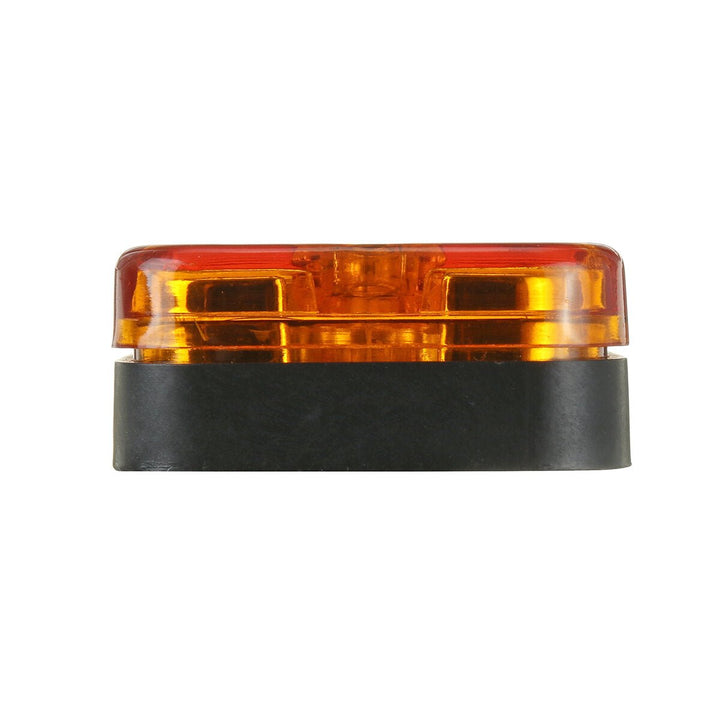 12V 24V Traffic Light Grille LED Warning Light Truck Trailers Amber Color Lamp Image 6