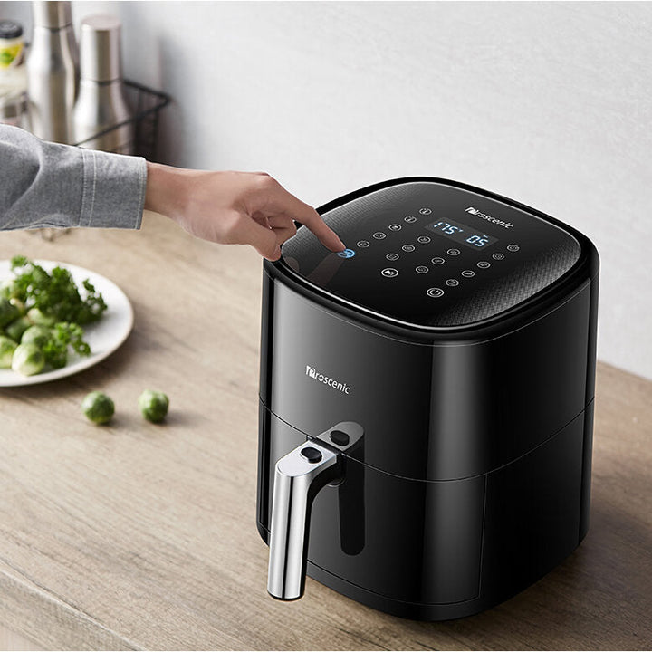 1500W 220V 5L Air Fryer APP Control 7X Air Circulation 100 Recipes 13 in 1 Cooking Functions Hot Oven Cooker Low Noise Image 5