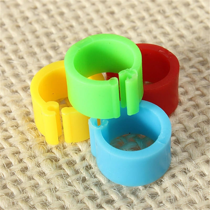 150Pcs Bird Leg Bands for Pigeon Parrot Finch Canary Hatch Poultry Pet Toys Image 5