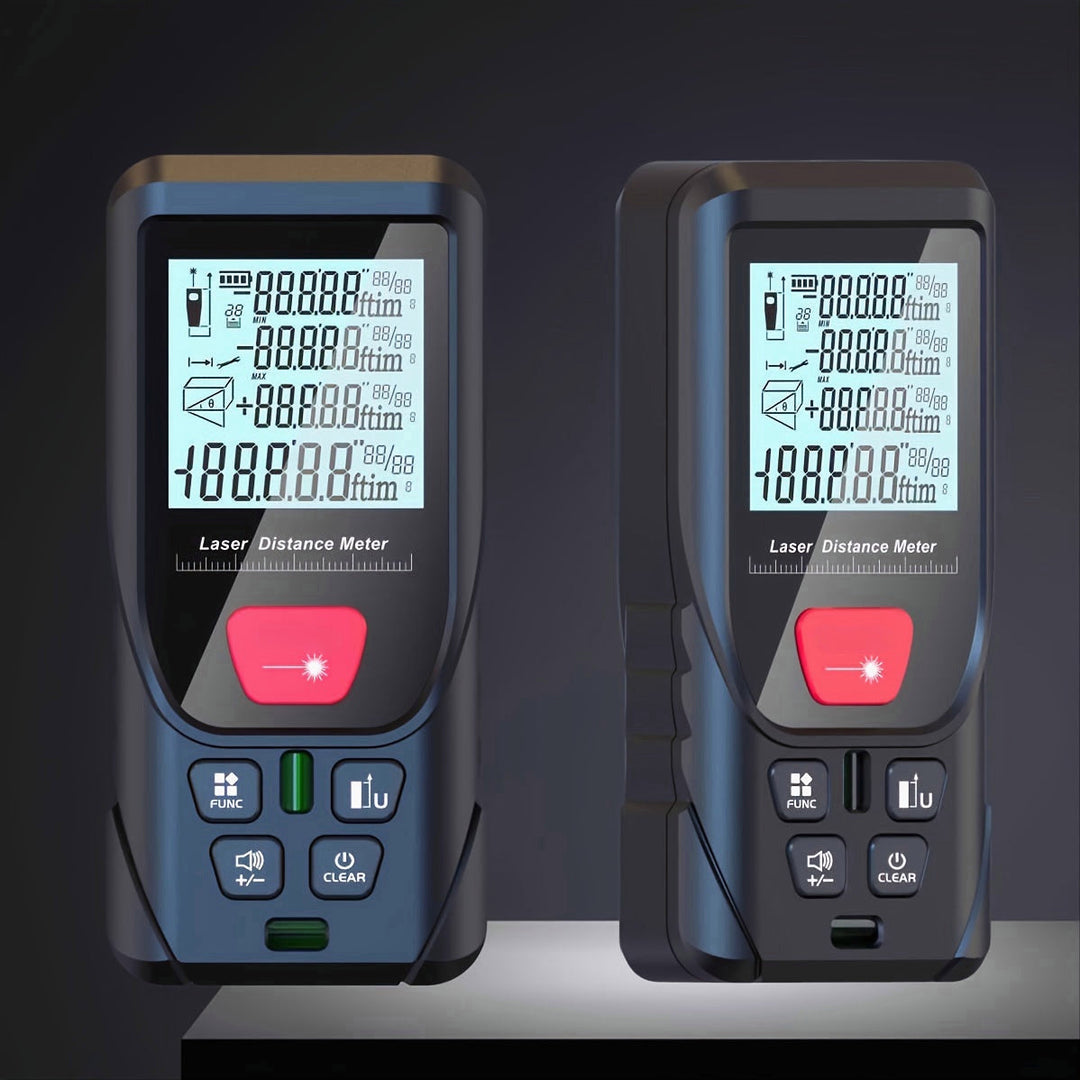 164ft Digital Laser Distance Meter with LCD for Measure Area and Volume Image 1