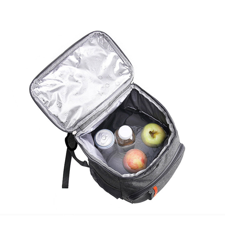 18L Insulated Picnic Bag Thermal Food Container Cooler Backpack Lunch Bag Outdoor Camping Travel Image 5