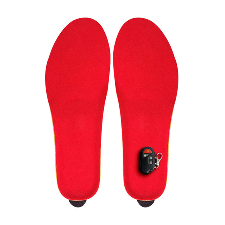 1800mAH Electric Heated Insole Warmer Foot Heater Rechargeable +Digital Remote 41-45 Image 1